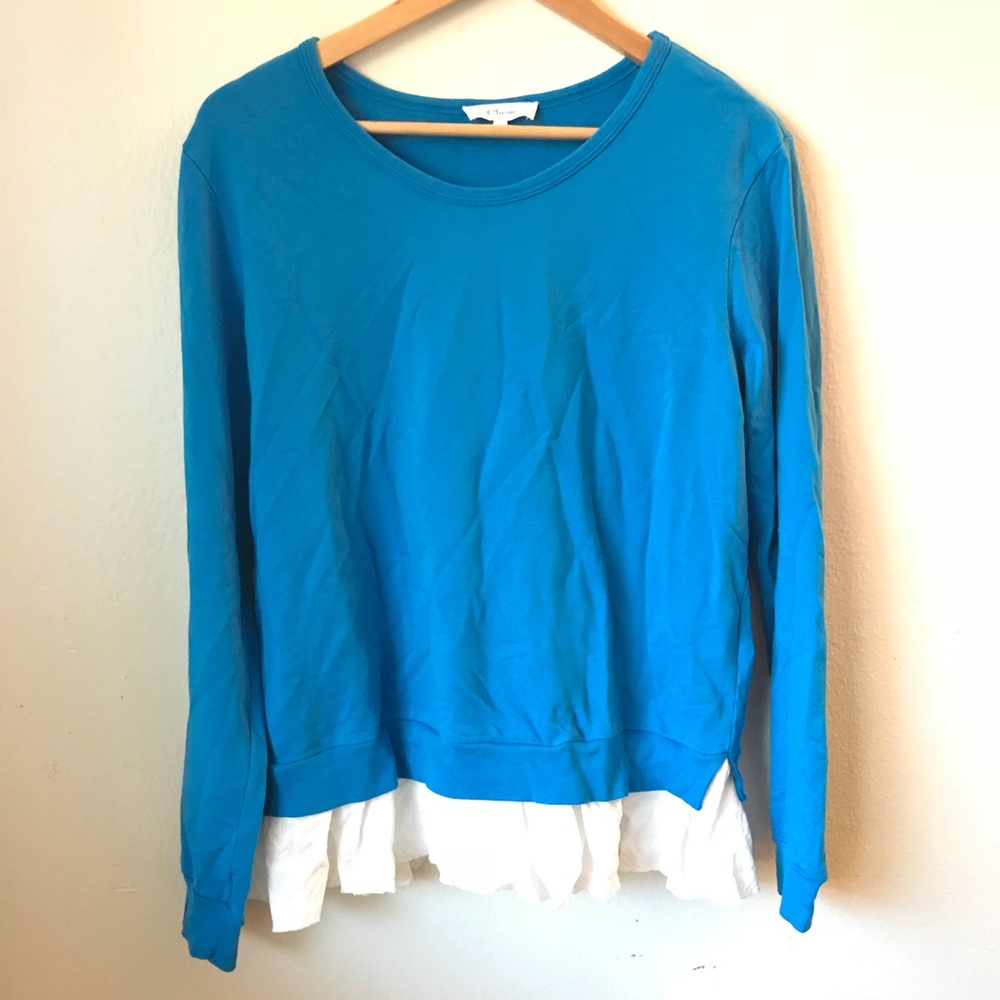 Clu Too Blue Sweater Size L